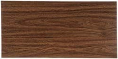 Gravotech - 24 Inch Long x 12 Inch High, Plastic Engraving Stock - Light Walnut and White - A1 Tooling