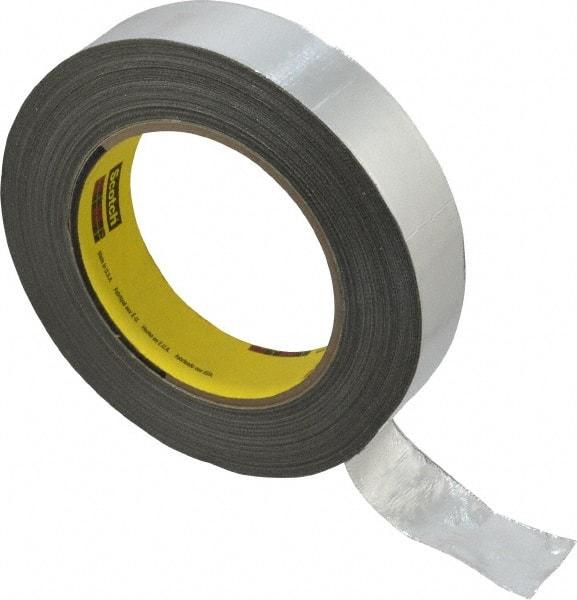 3M - 36 Yd Long x 1" Wide, Series 363, Silver Aluminum Tape - 7.3 mil Thick, 135 Lb/In Tensile Strength - A1 Tooling