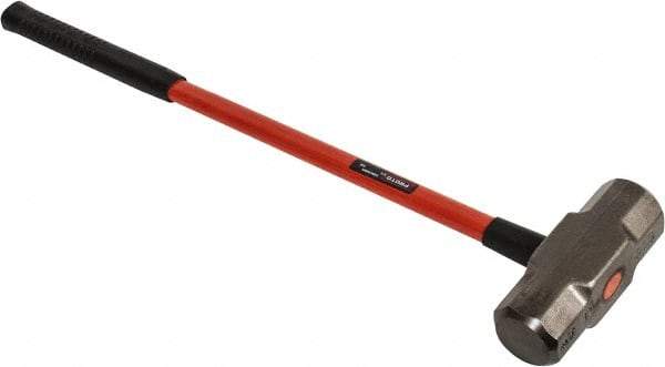 Proto - 12 Lb Head, 32" Long Sledge Hammer - Steel Head, Fiberglass Handle - A1 Tooling