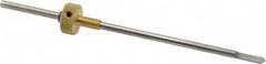 Gravotech - 1/8 Inch Shank Diameter, 0.04 Inch Tip Size, Carbide, Engraving Cutter - Use on Brass and Aluminum - A1 Tooling