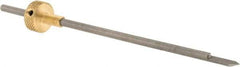 Gravotech - 1/8 Inch Shank Diameter, 0.03 Inch Tip Size, Carbide, Engraving Cutter - Use on Phenolic - A1 Tooling