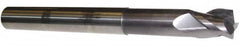 ProMax - 1/2", 3 Flute, Single End, Solid Carbide, 0.02" Corner Radius End Mill - 6" OAL, 35° Helix, Right Hand Flute, 5/8" LOC, Right Hand Cut, 2-3/8" Extended Reach - A1 Tooling