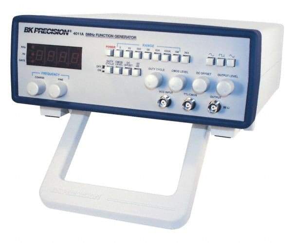 B&K Precision - 500 msec, -20 dB, 50 Ohm, 10 MHz Sine Wave, LED Display, Linear and Logarithmic Function Generator - 10 ppm Wave Accuracy, 20 dB Amplitude, 10 MHz Max Wave Form, Includes Instruction Manual, Output Cable with BNC to Alligator Clips - A1 Tooling