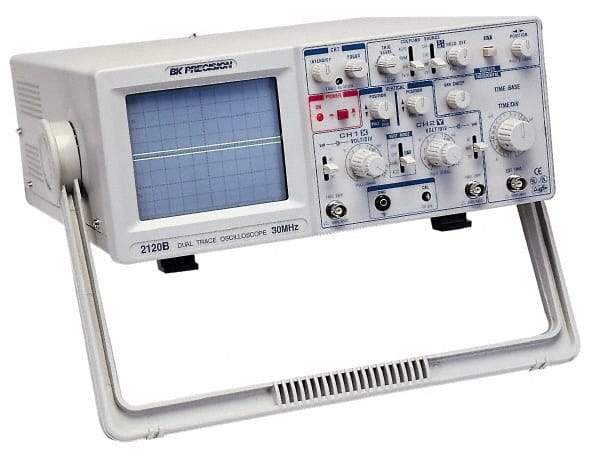 B&K Precision - 40 MHz, 2 Channel, Portable Oscilloscope - CRT Display - A1 Tooling