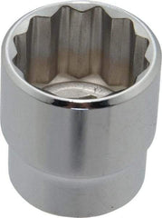 Blackhawk by Proto - 13/16", 3/8" Drive, Standard Hand Socket - 12 Points, 1-7/32" OAL, Chrome Finish - A1 Tooling