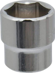 Blackhawk by Proto - 11/16", 3/8" Drive, Standard Hand Socket - 6 Points, 1" OAL, Chrome Finish - A1 Tooling