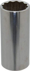 Blackhawk by Proto - 1-1/16", 1/2" Drive, Deep Hand Socket - 12 Points, 3-3/32" OAL - A1 Tooling