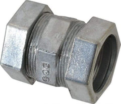 Thomas & Betts - 1" Trade, Die Cast Zinc Compression EMT Conduit Coupling - Noninsulated - A1 Tooling