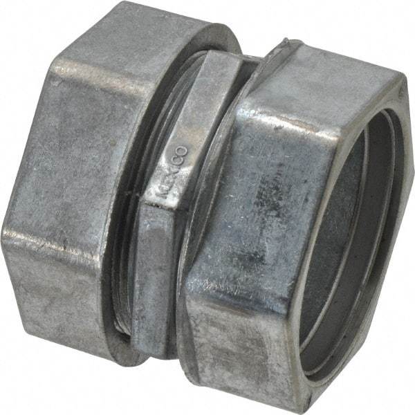 Thomas & Betts - 2" Trade, Die Cast Zinc Compression EMT Conduit Coupling - Noninsulated - A1 Tooling