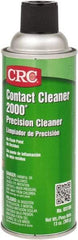 CRC - 13 Ounce Aerosol Contact Cleaner - 30,800 Volt Dielectric Strength, Nonflammable, Food Grade - A1 Tooling