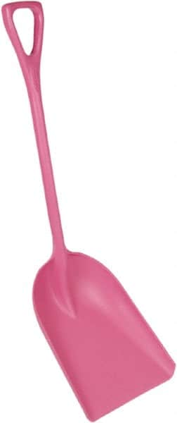 Remco - 17-1/8" High Square Plastic Shovel - 27" Long D-Grip Handle - A1 Tooling