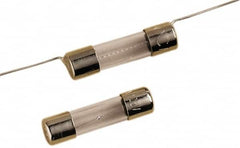 Ferraz Shawmut - 250 VAC, 1.5 Amp, Time Delay Miniature Glass Fuse - Surface Mount Mount, 20mm OAL, 5mm Diam - A1 Tooling