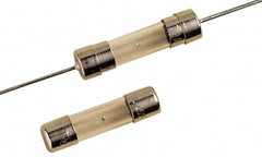 Ferraz Shawmut - 350 VAC, 4 Amp, Time Delay Miniature Glass Fuse - Clip Mount, 15mm OAL, 10 at 125 V kA Rating, 5mm Diam - A1 Tooling