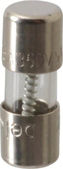 Ferraz Shawmut - 350 VAC, 5 Amp, Time Delay Miniature Glass Fuse - Clip Mount, 15mm OAL, 10 at 125 V kA Rating, 5mm Diam - A1 Tooling