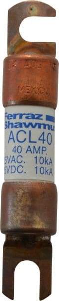 Ferraz Shawmut - 40 Amp General Purpose Round Forklift & Truck Fuse - 125VAC, 125VDC, 3.07" Long x 0.5" Wide, Bussman ACL40, Ferraz Shawmut ACL40 - A1 Tooling