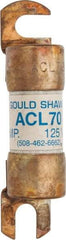 Ferraz Shawmut - 70 Amp General Purpose Round Forklift & Truck Fuse - 125VAC, 125VDC, 3.49" Long x 0.75" Wide, Bussman ACL70, Ferraz Shawmut ACL70 - A1 Tooling