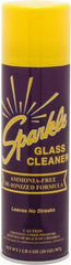 Made in USA - 20 oz Aerosol Unscented Glass Cleaner - Use on Glass Surfaces, Plexiglass - A1 Tooling