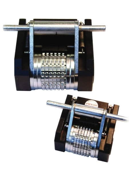 Pryor - 3/16 Inch Size, Figures Numbering Head - ANH-6 Wheel 0 to 9 - A1 Tooling