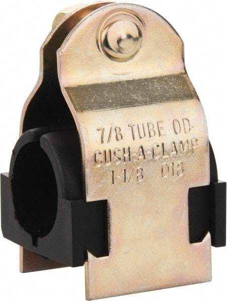 ZSI - 7/8" Pipe, Tube Clamp with Cushion - Dichromate - A1 Tooling