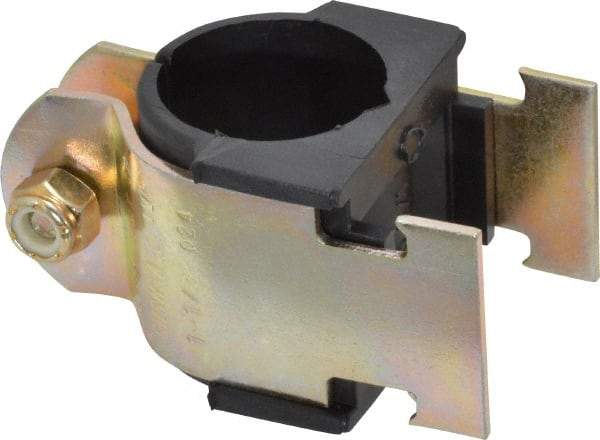 ZSI - 1-1/4" Pipe, Tube Clamp with Cushion - Dichromate - A1 Tooling