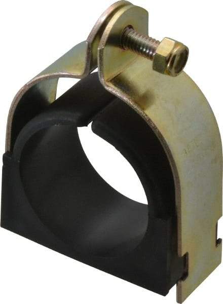 ZSI - 2" Pipe," Pipe Clamp with Cushion - Dichromate - A1 Tooling