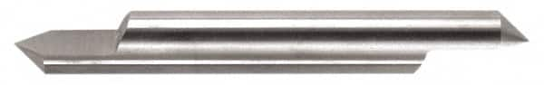 Accupro - 5/16 Inch Diameter, 4 Inch Overall Length, 1/2 Inch Split Length, Solid Carbide, Conical Point Split End Carbide Blank - Single End, 30° Point - A1 Tooling