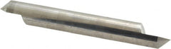 Accupro - 1/2 Inch Diameter, 4 Inch Overall Length, 5/8 Inch Split Length, Solid Carbide, Conical Point Split End Carbide Blank - Single End, 90° Point - A1 Tooling