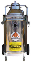 AIR Systems - 15 Gal, Stainless Steel Tank, Dry, Toxic Dust Vacuum Cleaner - 2.3 hp, 11 Amps - A1 Tooling