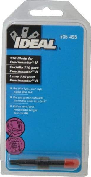 Ideal - Termination Tool Replacement Blade - For Use with 110 Terminal Blocks - A1 Tooling