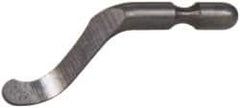 Shaviv - B25C Right-Handed Carbide Deburring Swivel Blade - Use on Hole Edge & Straight Edge Surfaces, Adjustable - A1 Tooling