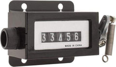 Value Collection - 5 Digit Mechanical & Digital Display Counter - Rotary Knob Reset - A1 Tooling