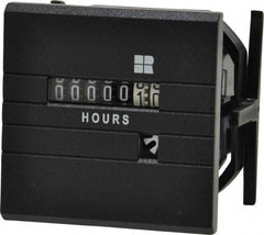 Trumeter - 7 Digit Wheel Display Hour Meter - No Reset - A1 Tooling