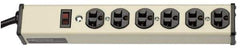 Wiremold - 4 Outlets, 120 Volts, 20 Amps, 15' Cord, Power Outlet Strip - Free Hanging Mount, 5-20 NEMA Configuration, 10-3/4" Strip, cULus Listed - A1 Tooling