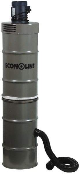 Econoline - 1/2 hp, 150 CFM Sandblaster Dust Collector - 65" High x 15" Diam - A1 Tooling