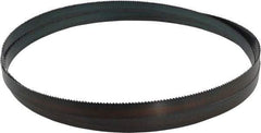 Starrett - 8 TPI, 10' Long x 3/4" Wide x 0.032" Thick, Welded Band Saw Blade - Carbon Steel, Toothed Edge, Raker Tooth Set, Flexible Back, Contour Cutting - A1 Tooling