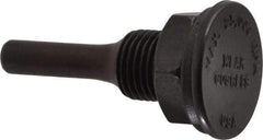 Weiler - 1/2" Arbor Hole to 1/4" Shank Diam Drive Arbor - For 3" Small Diam Wheel Brushes - A1 Tooling