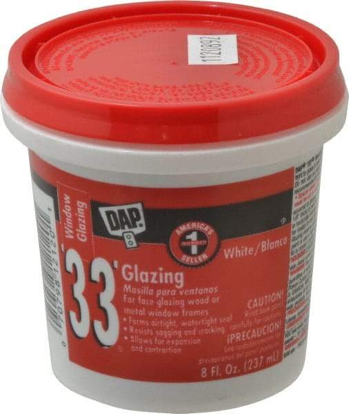 DAP - 8 oz Glazing Compound - White - A1 Tooling