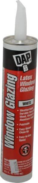 DAP - 10.1 oz Glazing Compound - White, Latex - A1 Tooling