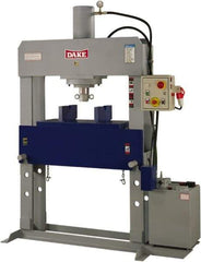 Dake - 70 Ton Electric Shop Press - 19" Stroke - A1 Tooling