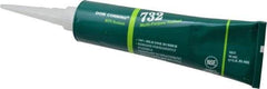 Dow Corning - 3 oz Tube White RTV Silicone Joint Sealant - -76 to 356°F Operating Temp, 20 min Tack Free Dry Time, 24 hr Full Cure Time, Series 732 - A1 Tooling