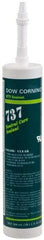 Dow Corning - 10.1 oz Cartridge Clear RTV Silicone Joint Sealant - -85 to 350°F Operating Temp, 14 min Tack Free Dry Time, 24 hr Full Cure Time, Series 737 - A1 Tooling