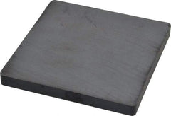 Mag-Mate - 4" Long x 4" Wide x 3/8" High, Ceramic Block Magnet - 350°F Max, Grade 5 Ceramic - A1 Tooling