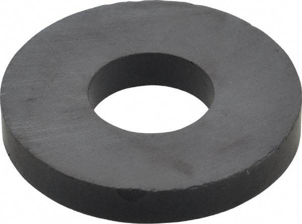 Mag-Mate - 0.705" ID x 1.723" OD Ceramic Ring Magnet - 0.25" Thick, 350°F Max Operating Temp - A1 Tooling