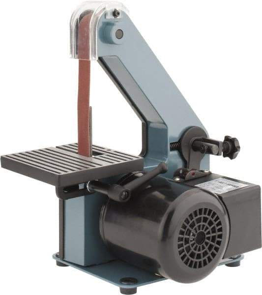 Enco - 30 Inch Long x 1 Inch Wide Belt Sanding Machine - 1/4 Hp, Single Phase - A1 Tooling