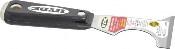 Hyde Tools - 2-1/2" Wide High Carbon Steel Taping Knife - Stiff, Nylon Handle, 7-3/8" OAL - A1 Tooling