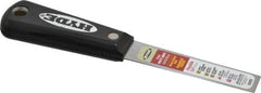 Hyde Tools - 3/4" Wide Steel Putty Knife - Flexible, Nylon Handle, 7-1/2" OAL - A1 Tooling