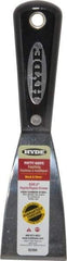 Hyde Tools - 2" Wide Steel Putty Knife - Stiff, Nylon Handle, 7-3/4" OAL - A1 Tooling