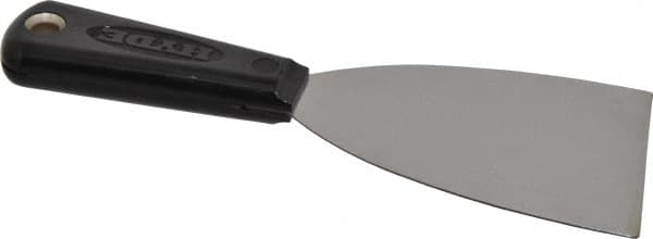 Hyde Tools - 3" Wide Carbon Steel Chisel Scraper - Stiff, Nylon Handle - A1 Tooling