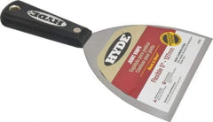 Hyde Tools - 5" Wide Carbon Steel Taping Knife - Flexible, Nylon Handle, 8-1/4" OAL - A1 Tooling