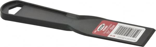 Hyde Tools - 1-1/2" Wide Plastic Taping Knife - Flexible, Polypropylene Handle, 7-1/4" OAL - A1 Tooling